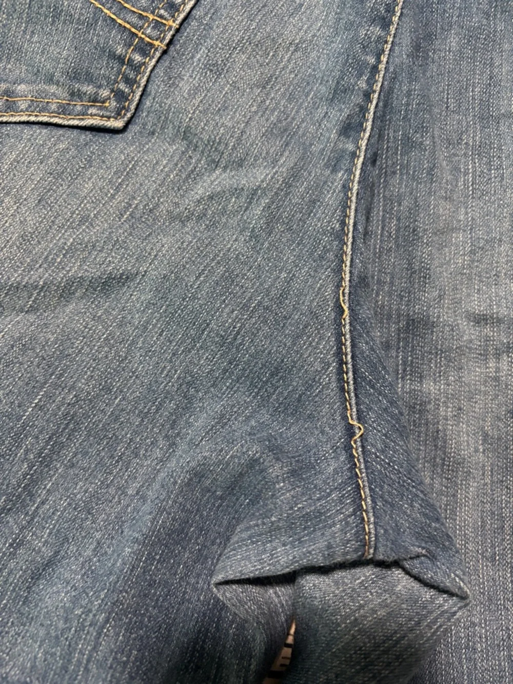 New York& Company Denim Blue Jean Shorts size 16 - Picture 6 of 6